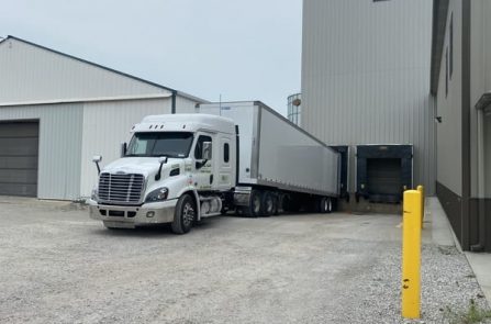 grain hauling truck